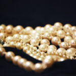 perle, perline bianche molto belle, rotonde e lucenti